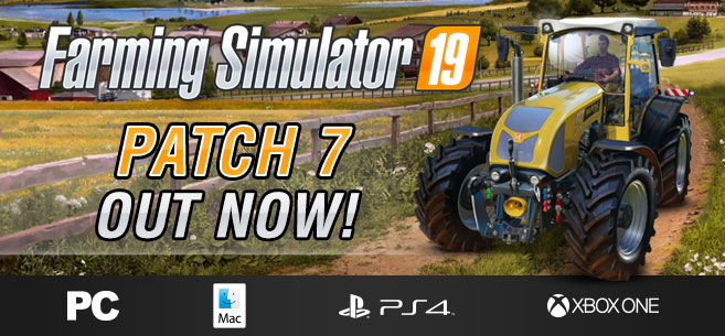 [Farming Simulator 19] Обновление 1.7.1