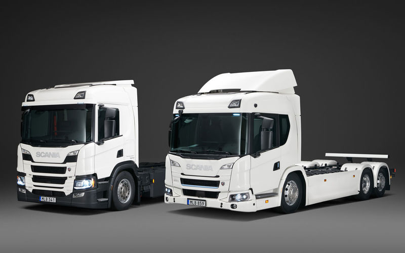 Scania начала выпуск электрических грузовиков