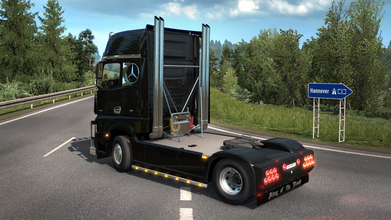 ETS2: Actros Tuning Pack.
