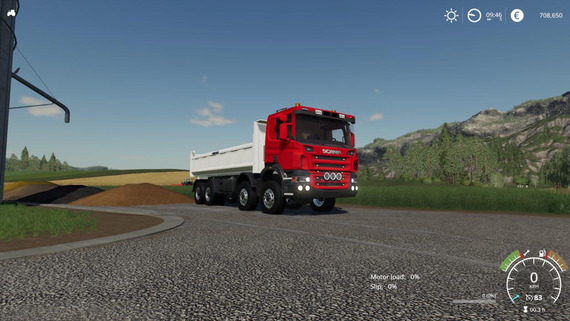Scania 8x4 TIPPER