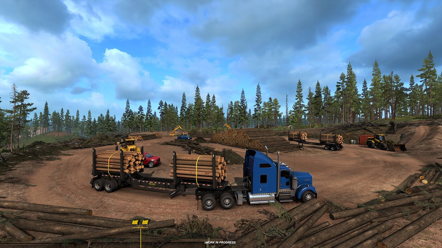 [Айдахо] Новое DLC для American Truck Simulator (Проверьте брёвна)